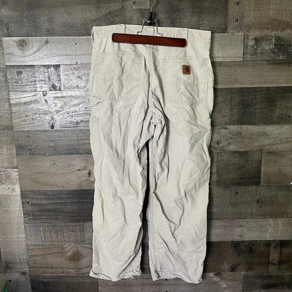 SOLD Carhartt Dungaree Pants 34X30 - Picture 4 of 6